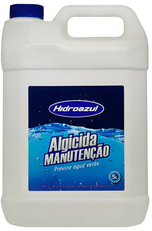 Algicida Manutenção - Hidroazul - 5L