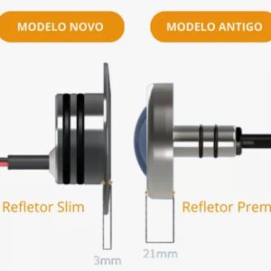 Refletor 10W RGB Slim Inox 316L Premium Tholz