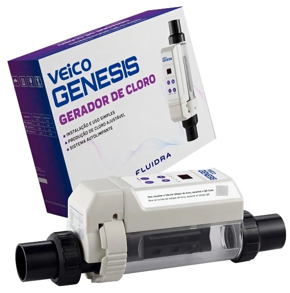 Gerador de cloro Genesis 25 Fluidra