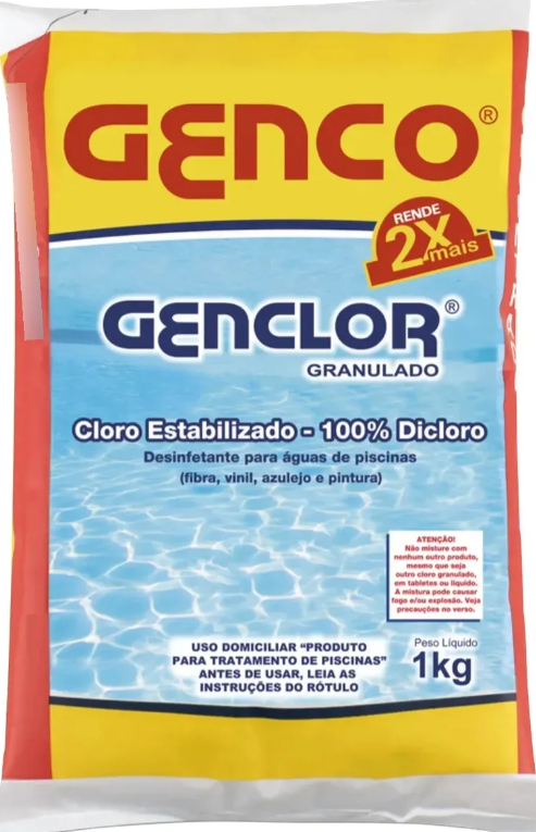 Genclor Concetrado Estabilizado 1,0kg